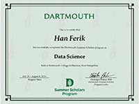 Dartmouth College: Data Science