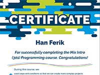 Mix Intro Programming